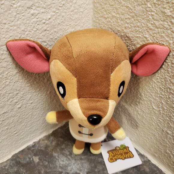 Plush - Fauna 7-inch (NEW) - Animal Crossing - Nintendo - Picture 4 of 9